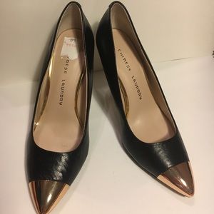 BOGO Black Heels / Pointy / Toe / Metal Toe